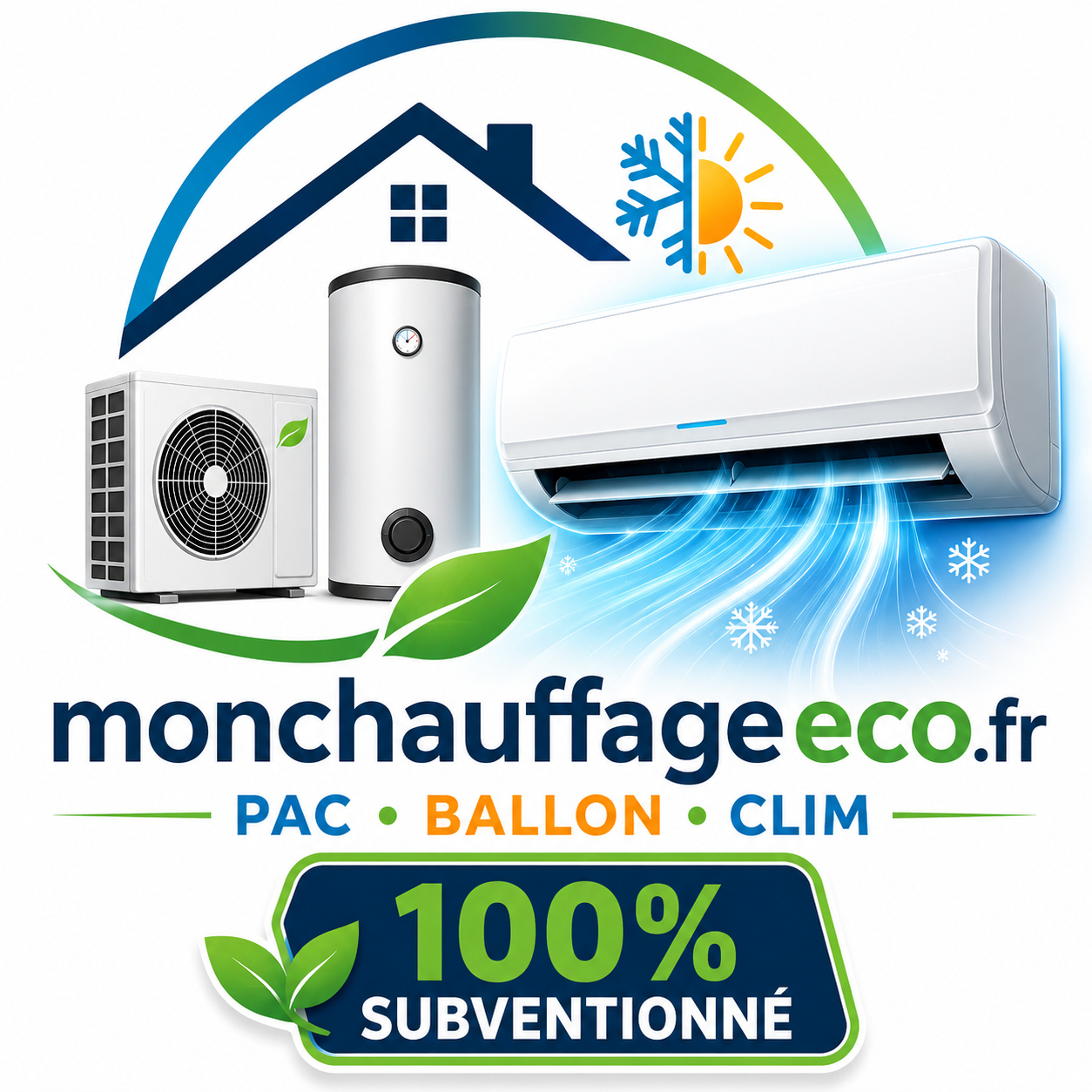PAC ballon clim 100% subventionne